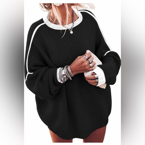 None Sweaters - 🆕Oversized Fall Sweater